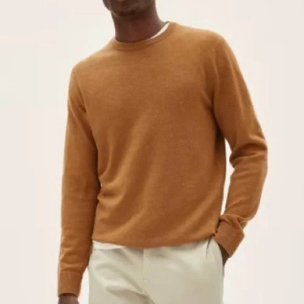 Everlane Men's XL 100% Cashmere Crewneck Sweater NWT